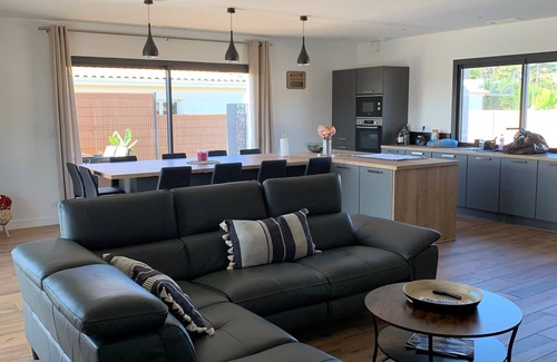 Vensac House | Villa with pool near beach Montalivet and Vensac