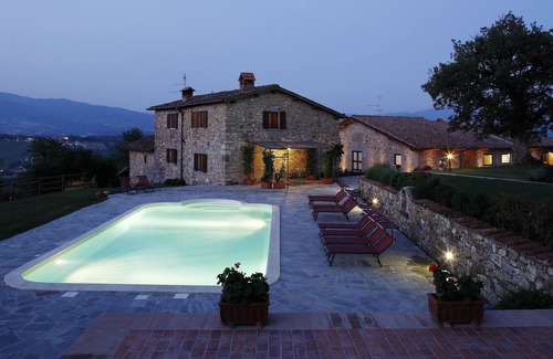 Porrena Villa | Villa With Private Heated Pool And Panoramic View Of Poppi Castle
