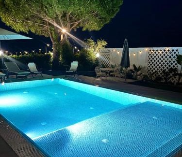 Leptokaria Villa | Villa with Private Pool by the coast of Olympus