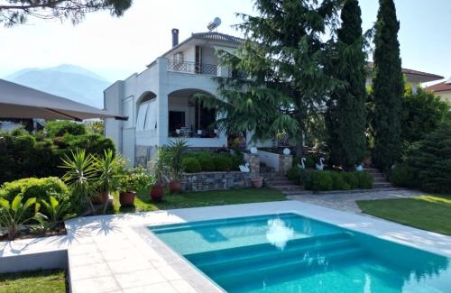 Leptokaria Villa | Villa with Private Pool by the coast of Olympus