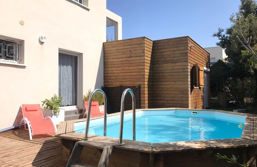 Sete House | Villa with private pool 2 min walk from the beaches, ultra-equipped kitchen