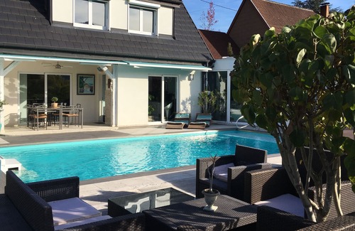 Walbach Villa | Villa with views and pool.