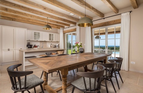 Bale Villa | Villa Zelena Panoramic Seaview, Infinity pool, free EV charger