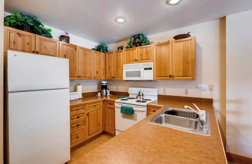 River Run Condo | Village Condo, Walk to Slopes, heated pool access by RedAwning