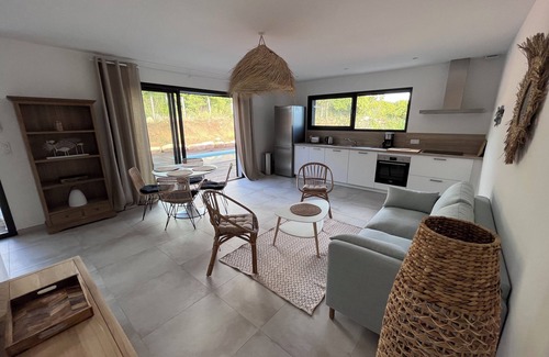 Cirendinu House | Villas Copains- Private heated pool-Porto Vecchio near Pinarello beach