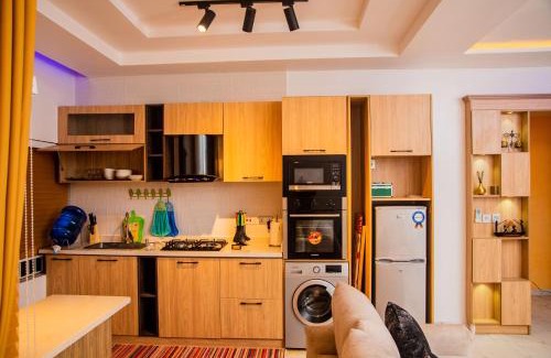 Abuja Apartment | VINEWOOD SUITE+GYM, RHODABODE APT, NILE