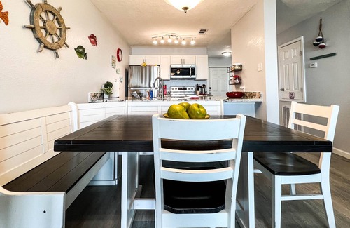 Galveston Condo | VIP Beach Front Condo-First Floor Beautiful 2 BR 2BA sleeps 6 #102