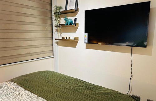 Las Rejas Apartment | Vista cordillera, Nórdico, 2D2B en suites,parking