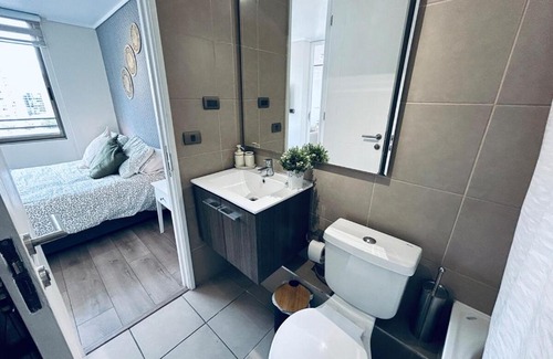 Las Rejas Apartment | Vista cordillera, Nórdico, 2D2B en suites,parking