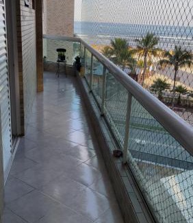 Vila Assuncao Apartment | Vista Mar, Pé areia, Piscina, 2Vagas, 2 Dort, 80Mt, Aceita Pets