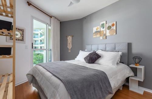 Recreio dos Bandeirantes Apartment | Vista Mar - Resort Carioca - WIFI 500Mb