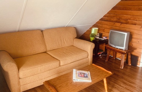 Lac Superieur Village Cabin | Vrbo Property