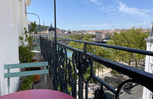 Lyon City Centre House | vue sur Rhône