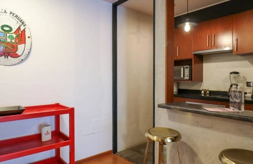 Barranco Apartment | w Art Deco 1BR With Pool View in Barranco