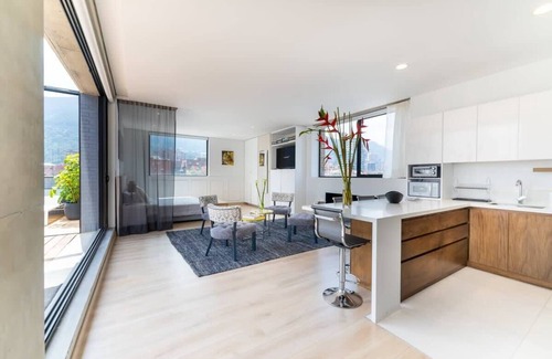 Chico Reservado Apartment | w* | Splendid Loft with Terrace in Parque 93