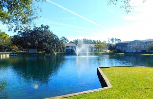Saint Simons Island Condo | W13 Great downstairs unit on lake clean cozy and well maintained
