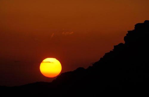 Wadi Rum Apartment | Wadi Rum 5-hour tour with sunset or morning, overnight stay with two meals and a Bedouin tent with a private bathroom Prices are for two people