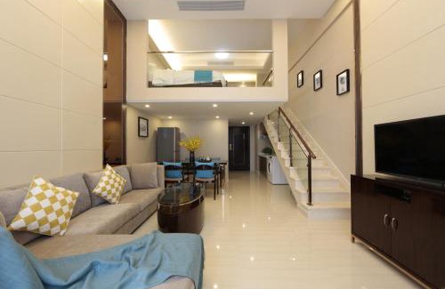Guangzhou Apartment | WAIFIDEN Duplex Hotel Apartment Zhongyong Jinyu Branch-Free shuttle bus during the Canton Fair