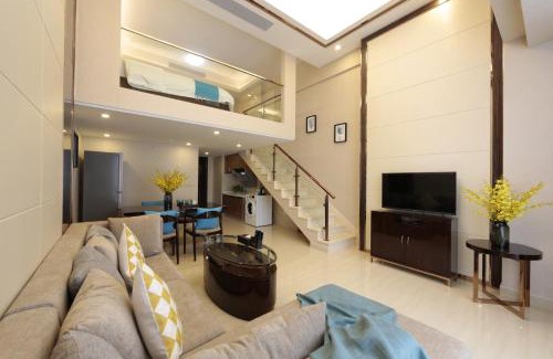 Guangzhou Apartment | WAIFIDEN Duplex Hotel Apartment Zhongyong Jinyu Branch-Free shuttle bus during the Canton Fair