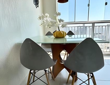 Setor Bueno Apartment | Walk Bueno, ao lado Parque Vaca Brava e Goiânia Shopping