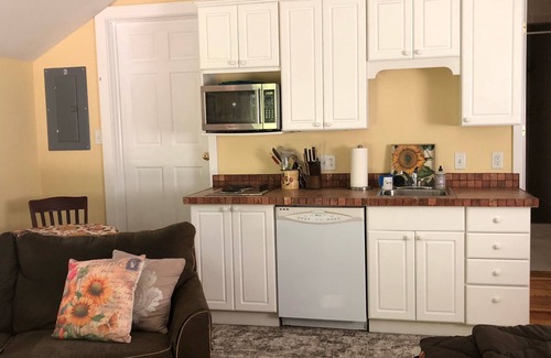 Suttons Bay Apartment | Walk everywhere in the adorable village of Suttons Bay.
