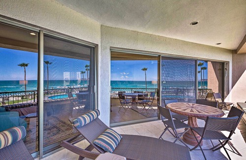 Puerto Penasco Apartment | Walk to Beach: Oceanfront Rocky Point Condo