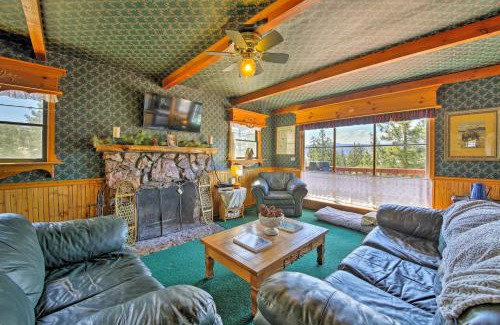 Fawnskin House | Walk to Lake Cabin with Deck and Views in Fawnskin