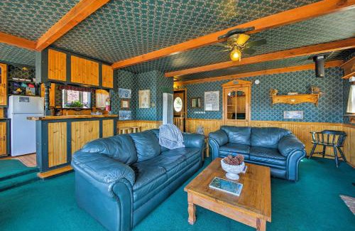Fawnskin House | Walk to Lake Cabin with Deck and Views in Fawnskin
