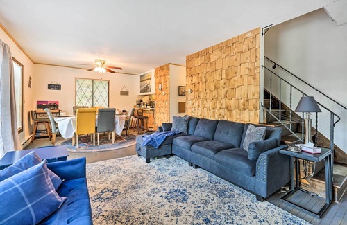 Pocono Summit Cottage | Walk to Lake: Game Room Getaway in Pocono Summit!