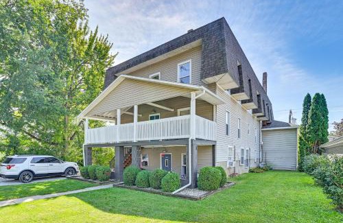 Culver House | Walk to Lake Historic Family Apartment in Culver!
