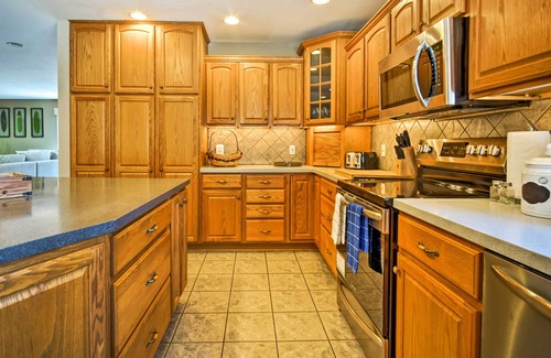 Mears House | Walk to Lake Michigan: Spacious Mears Home!