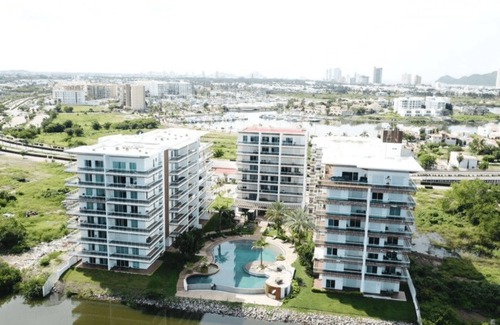 Marina Mazatlan Condo | Walk to the Marina and a few steps from the pool.