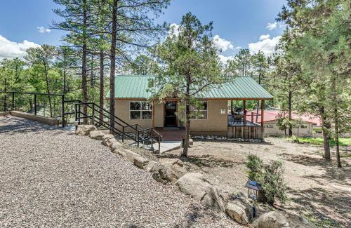 Ruidoso House | Walkable Location and Scenic Views Ruidoso Cabin!