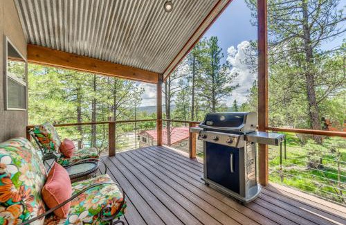 Ruidoso House | Walkable Location and Scenic Views Ruidoso Cabin!