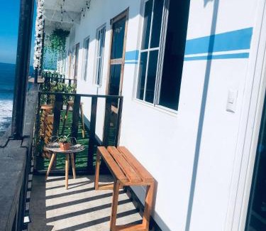 La Libertad Apartment | Warm sunset, Loft by the sea