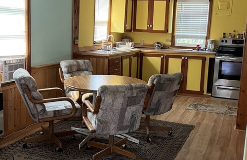 Hot Springs House | Warm up in Hot Springs at the Yellow Moose Fancy Camp ~
