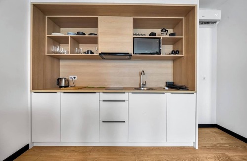 Praga Poludnie Apartment | Warsaw National Stadium Apt - Parking, Workspace - by Rentujemy