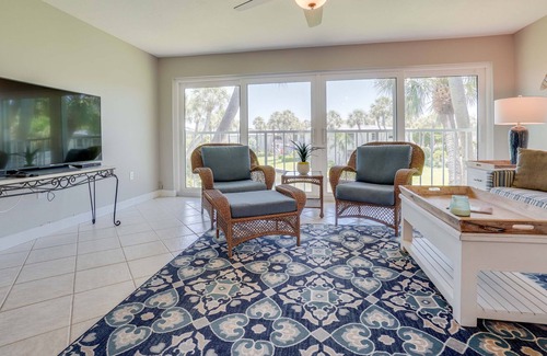 Whitney Beach Condo | Watch Manatees outside your Window only Steps to the Beach and Pool.