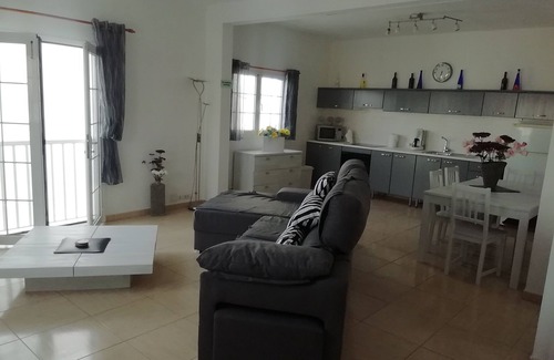 Punta Mujeres Apartment | Waterfront Apartment with roof Terrace. Children free in summer.