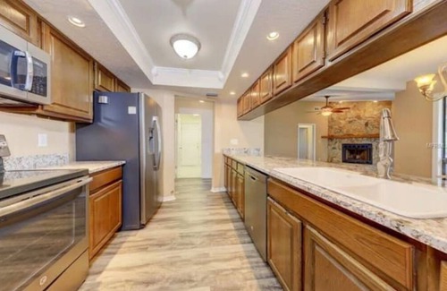 Clearwater House | Waterfront 4BR 2 Bath, Private Dock, hot tub and kayaks! Up to 10 guests!