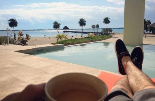 San Pedro Villa | Waterfront 6 Br Villa W Private Plunge Pool
