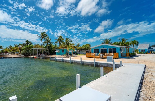 Little Torch Key House | Waterfront Anchor House with Boat Basin & Ramp!