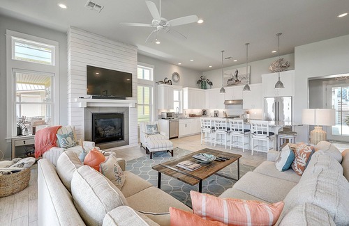 Rockport House | Waterfront Enchantment | Bay-View Home & Casita | Courtyard, Patio & Balcony