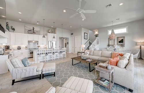 Rockport House | Waterfront Enchantment | Bay-View Home & Casita | Courtyard, Patio & Balcony