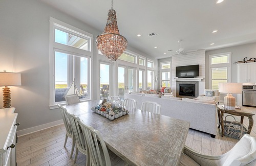 Rockport House | Waterfront Enchantment | Bay-View Home & Casita | Courtyard, Patio & Balcony