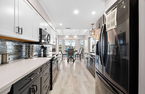 Punta Gorda House | Waterfront Escape w/Heated Pool, Dock & Sunset Views