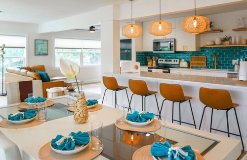 Largo Villa | Waterfront Heated Pool, Sleeps 20 - 4plex