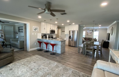Spring Hill House | Waterfront Hernando beach 3 beds/2bath on deep water canal w/Dock, Fishing/kayak