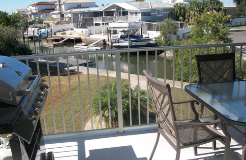 Hudson Beach Estates House | Waterfront home-newer 3 story w/ rooftop views of Gulf waters