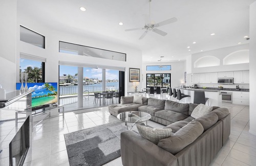 Marco Island House | Waterfront home on key lot w/pool, spa & views